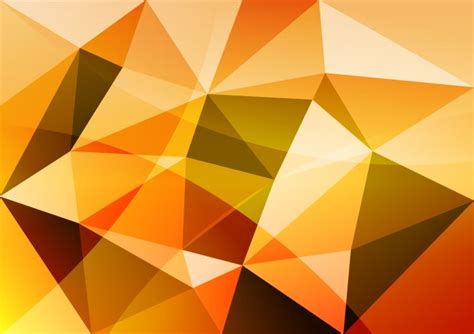 Abstract Summer Polygonal Background Spring Vector Image