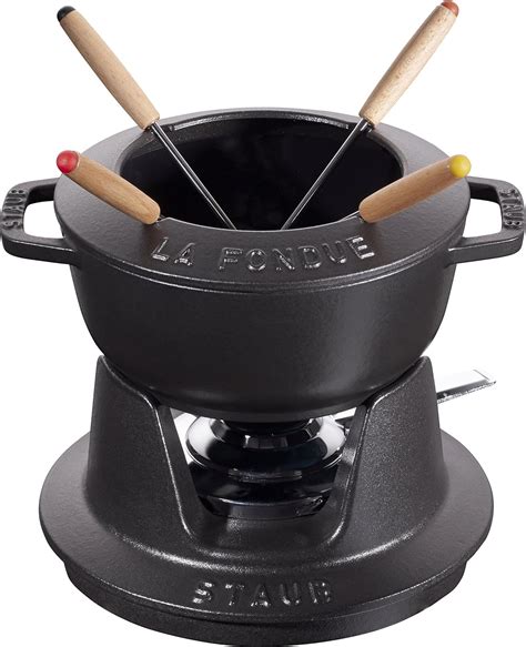 Amazon Staub ストウブ Set Fondue Pot 16cm Black Black 19 3911tcx