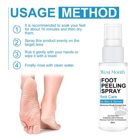 2 Pack Foot And Heel Balm Spray For Dry And Cracked Feet And Heels Foot