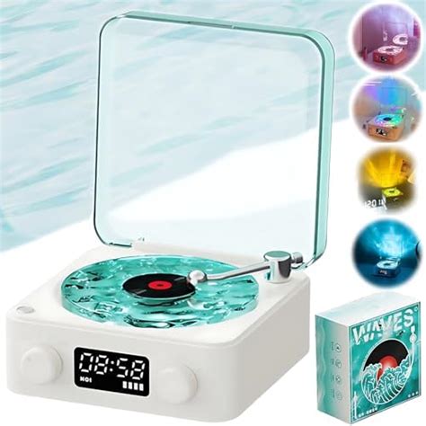 Amazon The Waves Vinyl Player Waves Vinyl Bluetooth Speaker