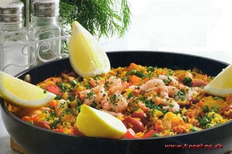 Paella Med Rejer Opskrift Smager Som Var Du I Spanien