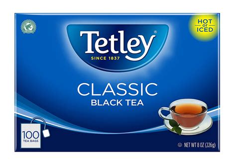 Tetley Black Tea 100 Bag India Ayurveda Online