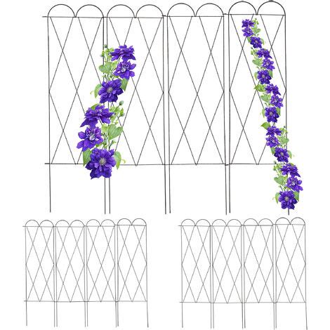 Relaxdays Rankgitter Metall Er Set Zum Stecken Cm Hoch