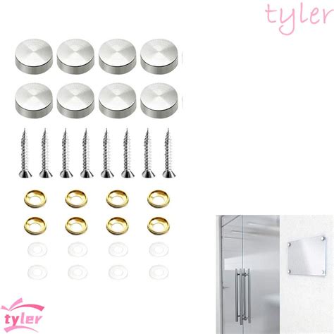 Tyler Pcs Set Nails Screw Covers Mount Decorative Mirror Screw Cap