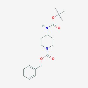 Synthesis Routes Of Benzyl 4 Tert Butoxycarbonyl Amino Piperidine 1