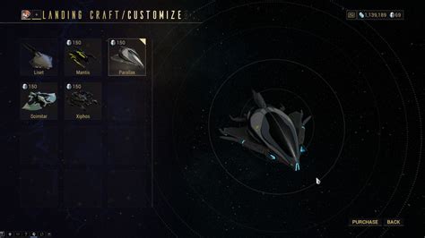 End Of Mission Landing Craft With Different Texture Art And Animation Warframe Forums