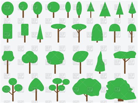 Simple Tree Vector At Collection Of Simple Tree Vector Free For Personal Use