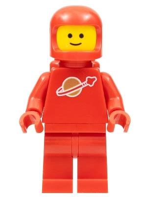 Lego Figurka Sp Classic Space Pilot Kosmonauta Czerwony