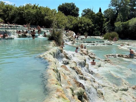 Guas Termais Na Toscana Saturnia San Filippo E Bagno Vignoni