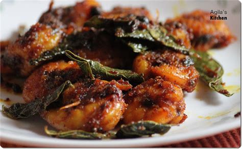 Agila S Kitchen Spicy Prawns Fry