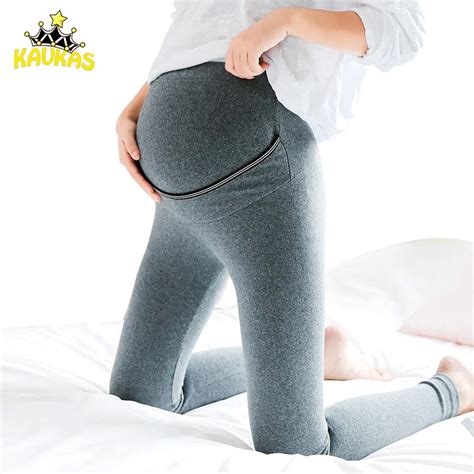 Maternity Belly Pants Skinny Maternity Legging Elastic Cotton