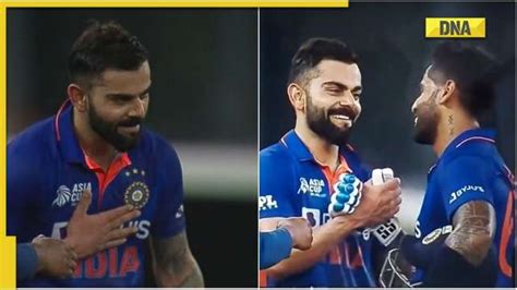 Ind Vs Hk Virat Kohli Bows Down To Suryakumar Yadav After Epic 68 Run