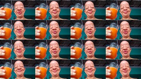 Bald Guy Drinks Orange Juice Over 1 Million Times Youtube