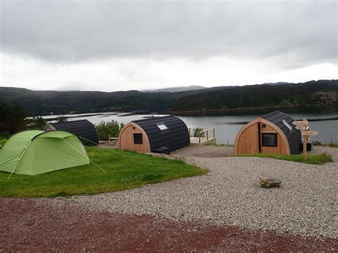 Camping Pods At Sheildaig Camping Site Eirian Evans Geograph