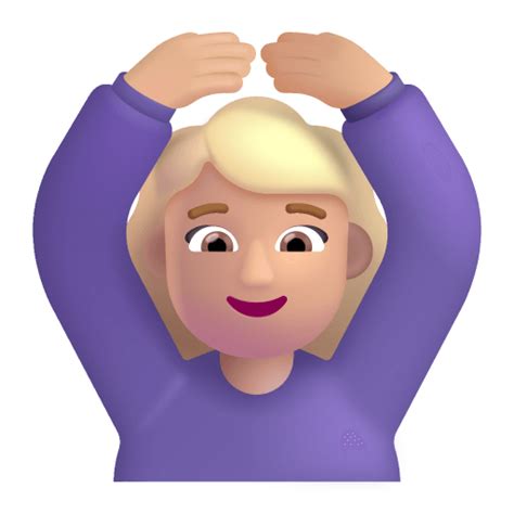 Woman Gesturing Ok 3d Medium Light Icon Fluentui Emoji 3d Iconpack