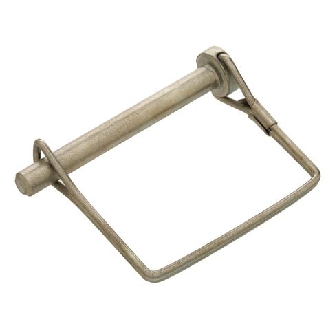 Everbilt 3 8 In X 2 1 2 In Zinc Plated Square Head Wire Lock Pin