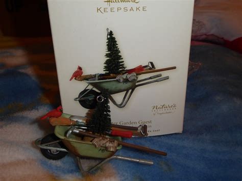 Hallmark Marjolein Bastin Ornament A Winter Garden Guest Antique