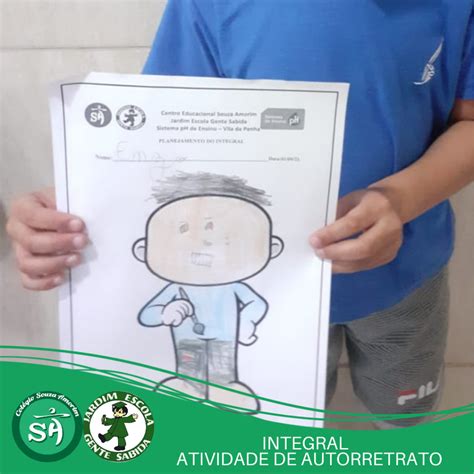 Atividade De Autorretrato Educação Infantil