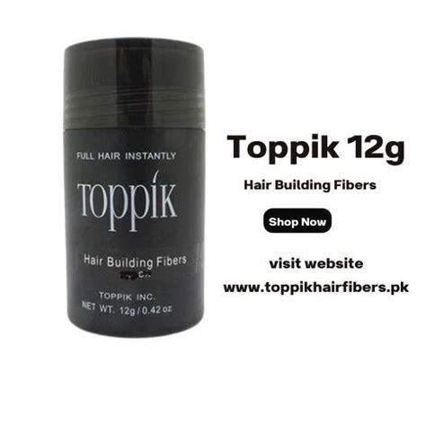 Toppik Hair Building Fibers In Pakistan Official Website