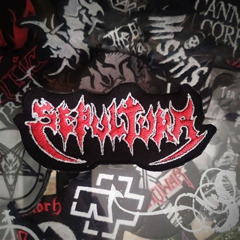 Patch Sepultura Logo Elo Produtos Especiais