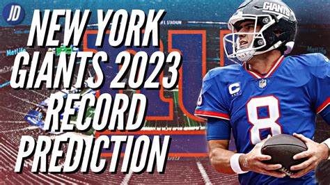 New York Giants 2023 Record Prediction Do The New York Giants Make The