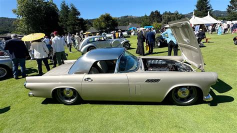 Classy 1956 Ford Thunderbird Mixes European Style With Chopped and ...