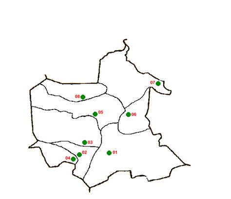 Mapa del departamento de Totonicapán Tamaño completo Gifex