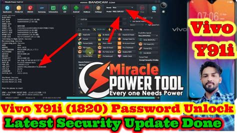 Vivo Y I Password Unlock Frp Remove Latast Security Update Free Auth