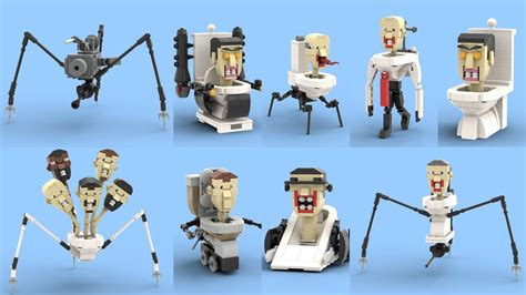 All Lego Skibidi Toilet 2 Youtube