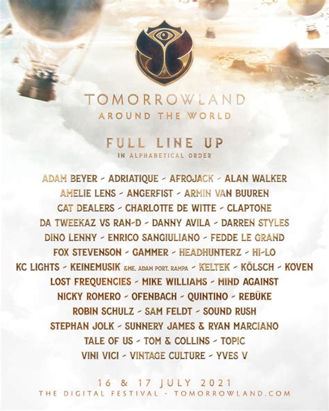 Lineup Tomorrowland 2024 - Irena Leodora