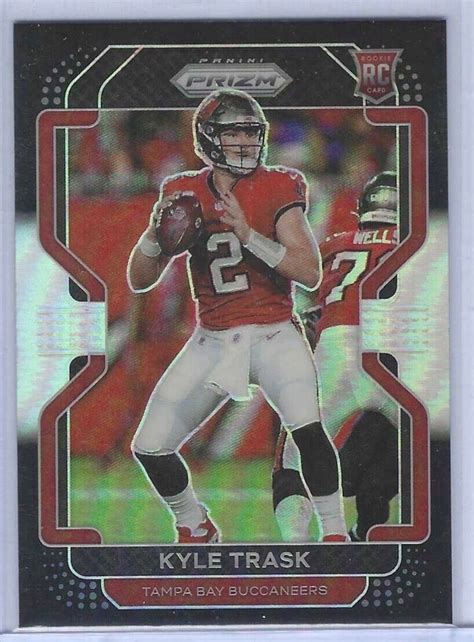 Kyle Trask Panini Chronicles Prizm Black Silver Prizm Rookie Rc