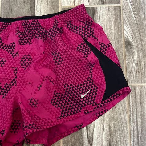 Nike Euc Dri Fit Pink Purple Print Shorts Pink Depop