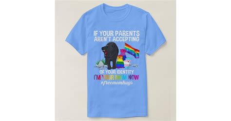 Free Mom Hugs Proud Mama Bear Lgbt Gay Pride Lgbtq T Shirt Zazzle