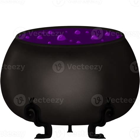 Cauldron For Halloween Witch Potions 25163143 Png