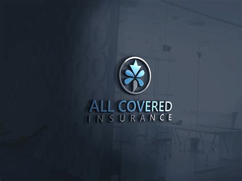 Elegant Playful Insurance Broker Logo Design For All Covered