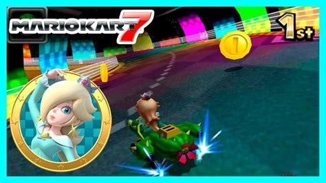 Mario Kart 7 Music Park Flower Cup Mirror Rosalina Gameplay Mario