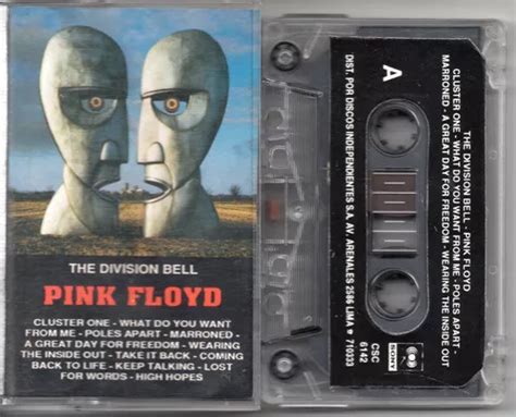 Pink Floyd The Division Bell Cassette Ricewithduck Cuotas Sin Inter S