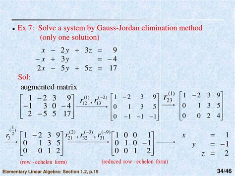 Ppt Chapter Systems Of Linear Equations Powerpoint Presentation