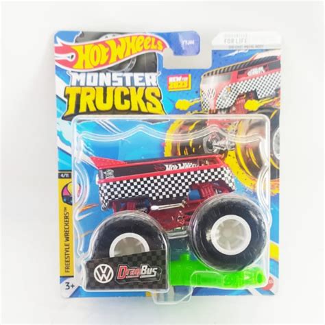 Jual Hot Wheels Monster Truck Volkswagen Drag Bus Hotwheels Monster Truck Ban Besar Shopee