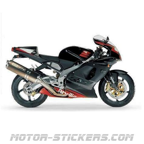 Aprilia RSV 1000 2003 Autocollants