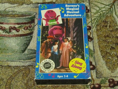 Barney Magical Musical Adventure Vhs Ebay