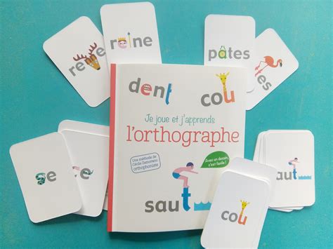 Coffret Je Joue Et J Apprends L Orthographe Un Livret Et Des Cartes