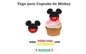 Kit Personalizado Do Mickey Pronto Para Imprimir