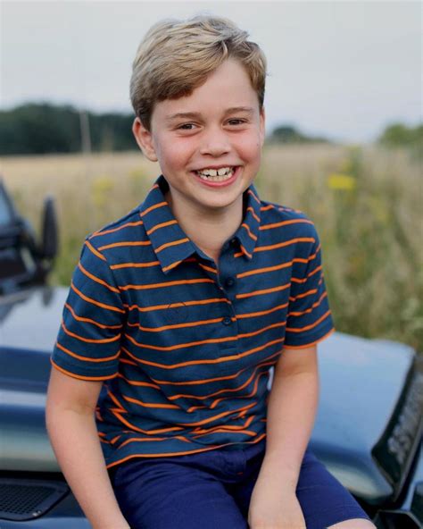 Kensington Palace Released A Photo Of Prince George For His Eighth