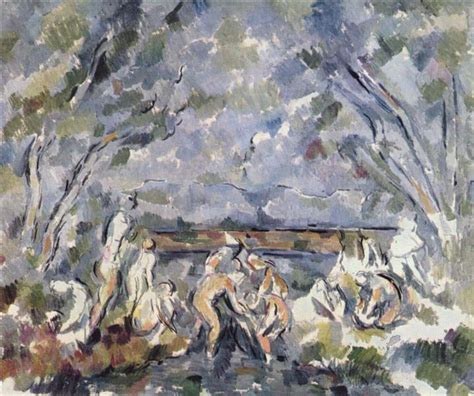 Bathers C1904 Paul Cezanne