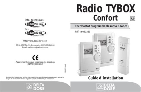 Radio TYBOX Delta Dore