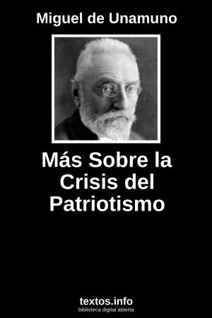 Libro Gratis M S Sobre La Crisis Del Patriotismo Miguel De