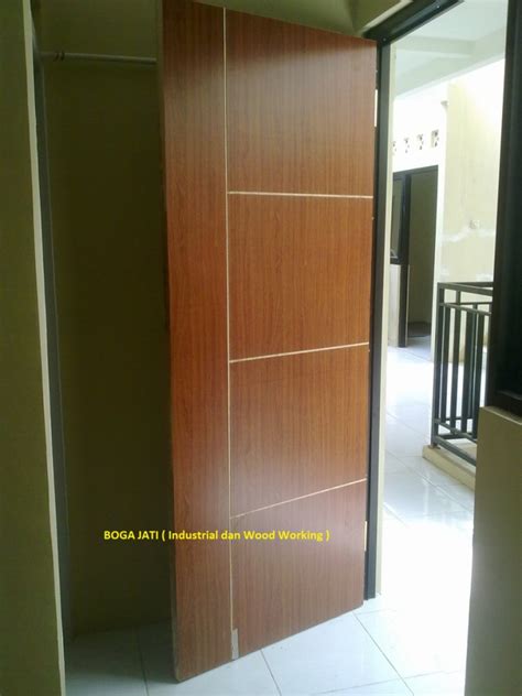 Pintu Kamar Triplek Serat Jual Pintu Kayu PK Boga Jati