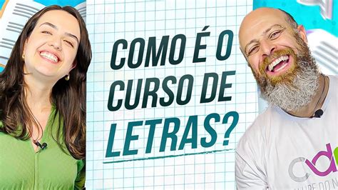 Como O Curso De Letras Professornoslen Youtube