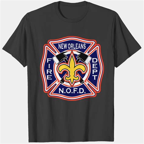 New Orleans Fire Department Nofd T-shirt